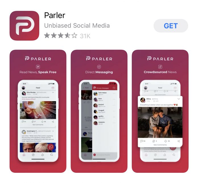 独立重建 Parler再上线