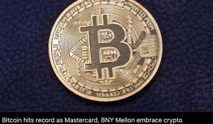 比特币 万事达卡推特大咖入场 比特币再创新高