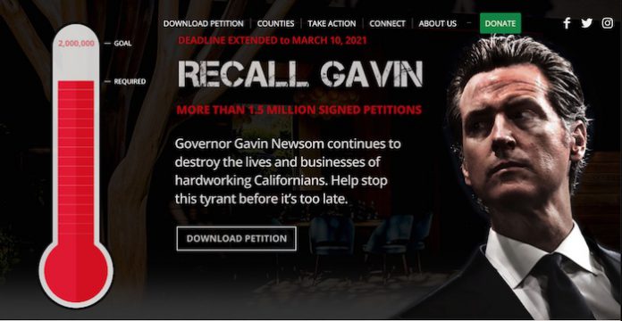 纽森 罢免纽森斗争白热化 两党入场力搏