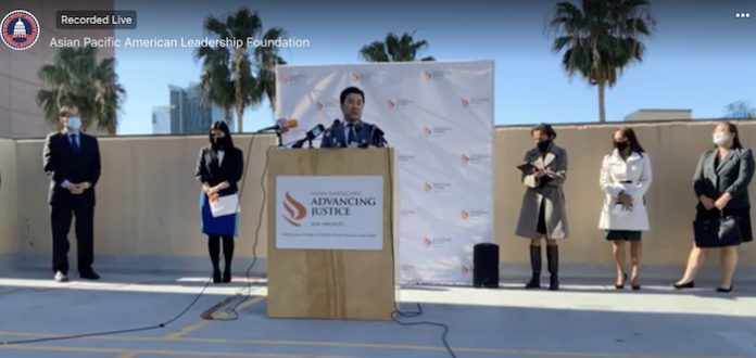 AAPI 亞太裔領袖呼籲停止針對亞太裔社區的暴力行為 面對仇恨犯罪,領袖強調必須讓亞太裔人士擔任檢察長