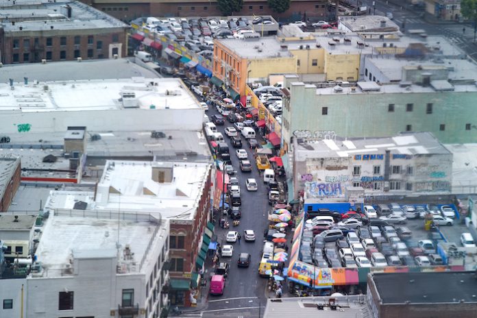 OC-18 洛杉矶市中心。庞可阳摄