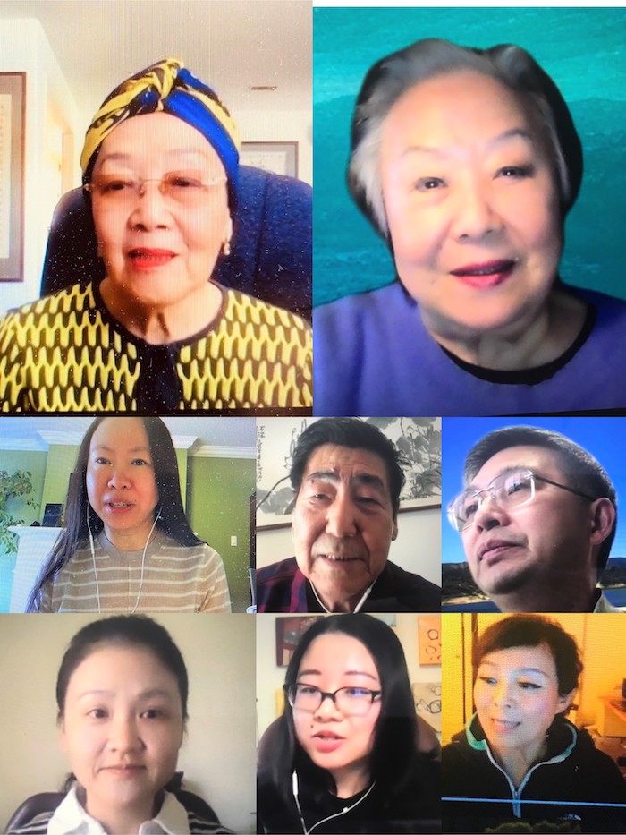 美国洛杉矶华文作家协会成功举办线上清明朗诵会