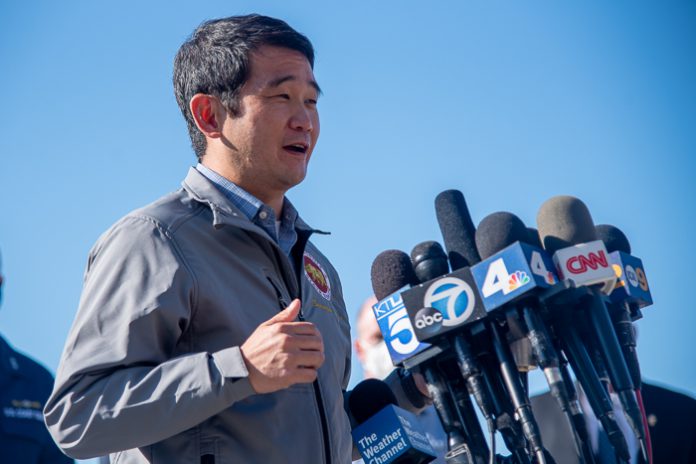 Dave Min OCoilSpill Gavin Newsom_-29