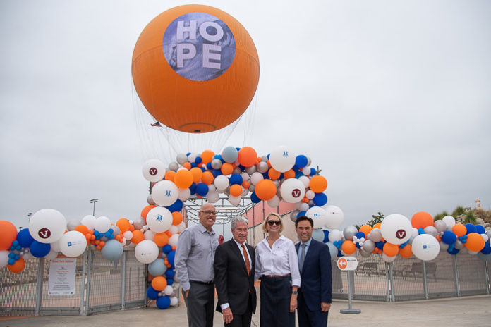 City of Hope FivePoint Rise Above Cancer Great Park Balloon Soars with Messages of Hope--64