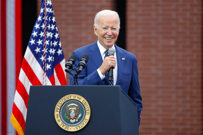 Biden Visit Irvine valley college Speech on Inflation, Health Costs-12