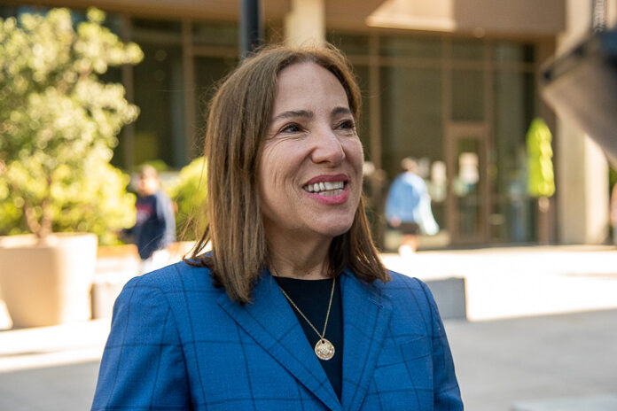 Lt. Gov Kounalakis visits UCI-2