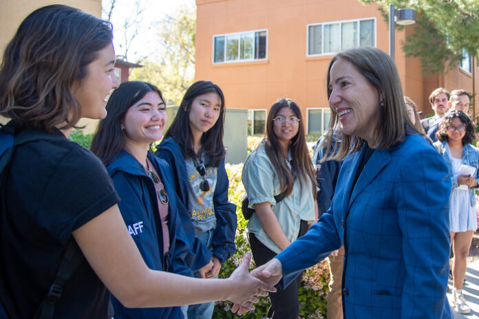 Lt. Gov Kounalakis visits UCI-20
