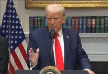 特朗普威胁对中国征收额外50%的关税