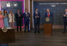 特朗普行政命令: 将任洛杉矶 2028 年奥运会特别工作组主席